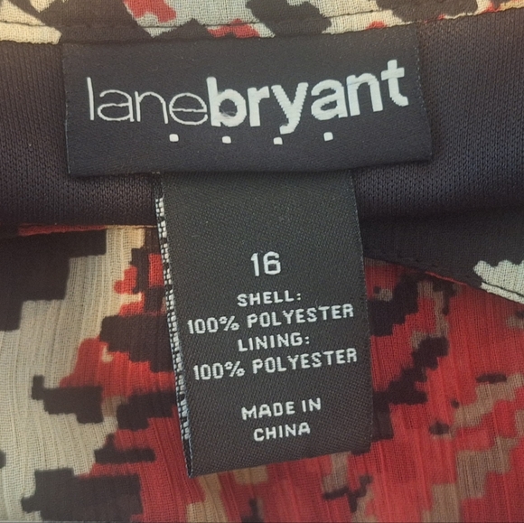 Lane Bryant tiered ruffle dress - Picture 5 of 5